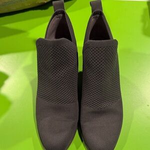 Eileen Fisher Charcoal Slip-On Sneakers